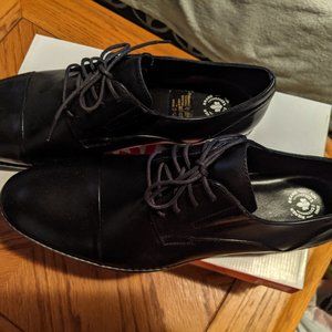 NEW RIEKER MENS BLACK LACE UP SHOES